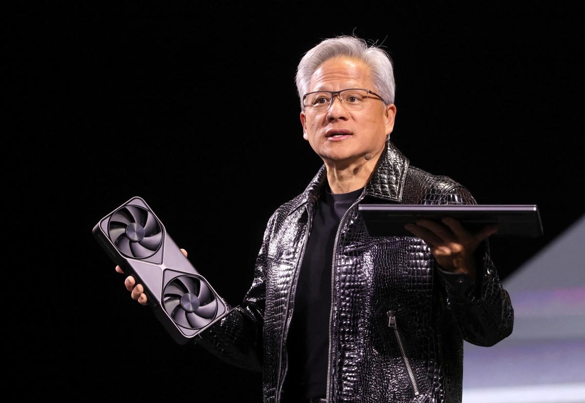 Nvidia stock falls after Biden administration releases updated export rule for AI chips Nvidia stock falls after Biden administration releases updated export rule for AI chips