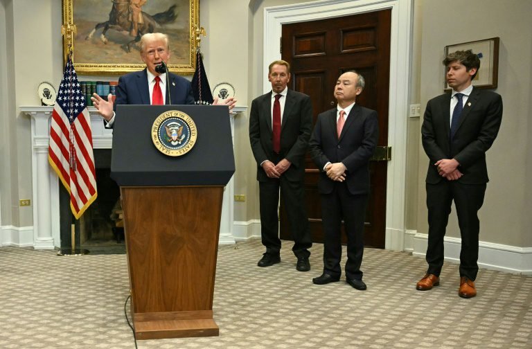 Musk bashes Trump-backed AI mega project Musk bashes Trump-backed AI mega project
