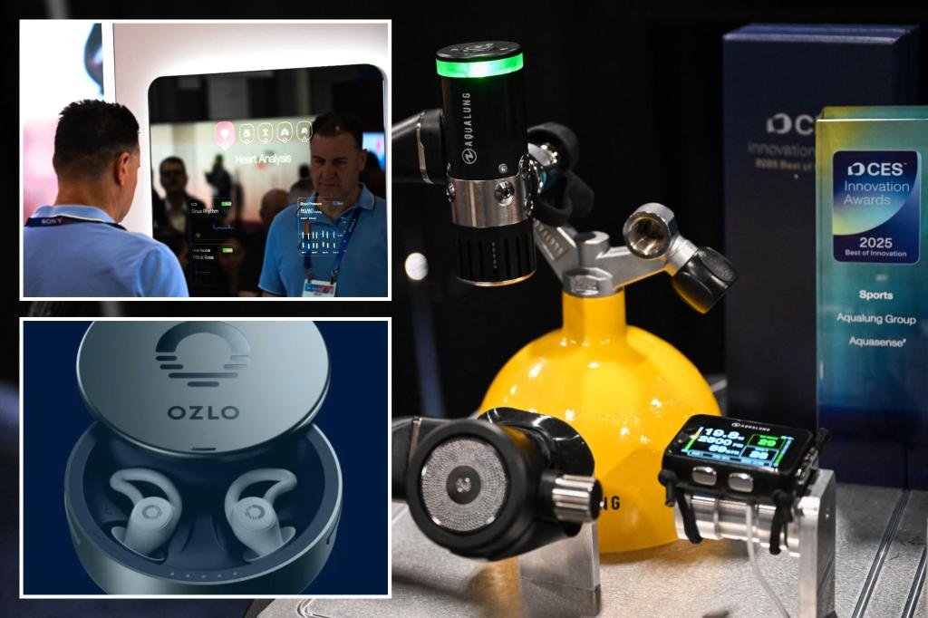 AI-powered smart mirrors, snore-blocking earbuds and waterproof TV turn heads at CES 2025 AI-powered smart mirrors, snore-blocking earbuds and waterproof TV turn heads at CES 2025