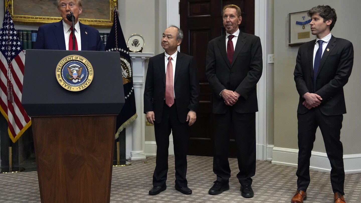 President Trump highlights investing 0 billion in ‘Stargate’ AI project President Trump highlights investing 0 billion in ‘Stargate’ AI project