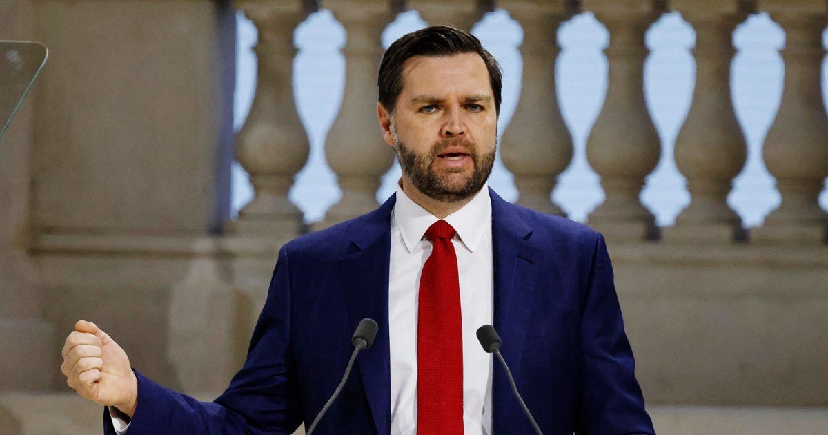 Vance warns against ‘tightening the screws’ on AI in rebuff of Europe Vance warns against ‘tightening the screws’ on AI in rebuff of Europe