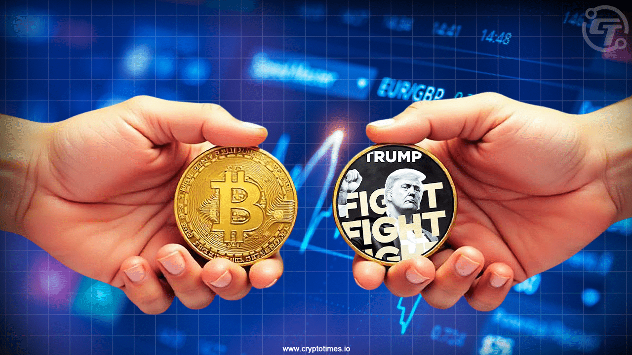 Bitcoin Trades Above k, TRUMP Pumps 40%