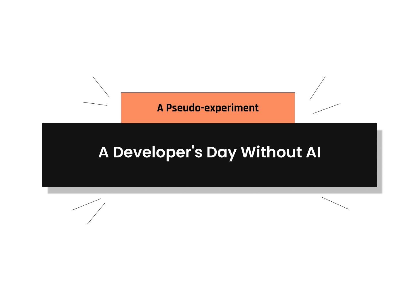 An AI Pseudo-Experiment: Blocking All The AI Tools I Use for a Day An AI Pseudo-Experiment: Blocking All The AI Tools I Use for a Day