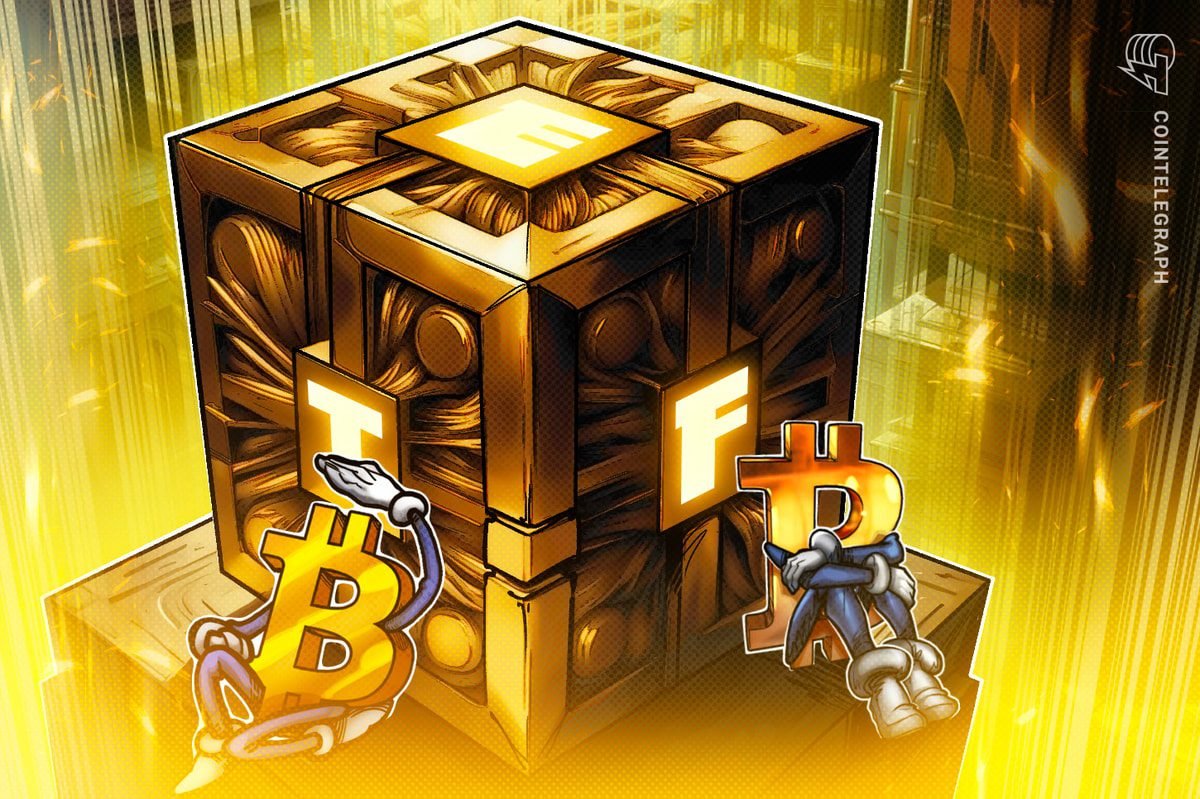 Strong inflows into ARK 21Shares, Fidelity Bitcoin ETFs end 8-day outflow streak Strong inflows into ARK 21Shares, Fidelity Bitcoin ETFs end 8-day outflow streak