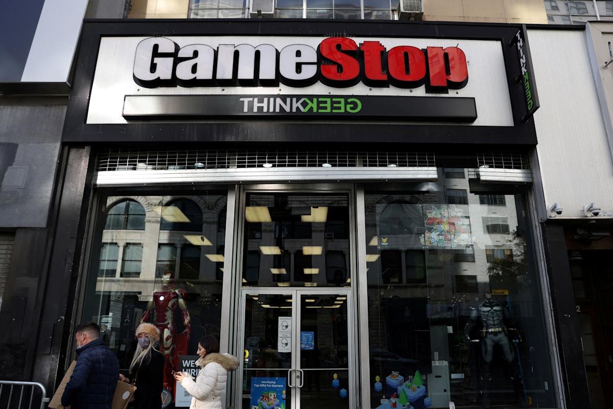 GameStop stock slips after company announces plans to raise .3 billion to buy bitcoin GameStop stock slips after company announces plans to raise .3 billion to buy bitcoin