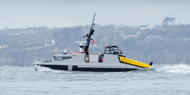 New AI Drone Could Revolutionize Dangerous Work of Naval Mine Clearing New AI Drone Could Revolutionize Dangerous Work of Naval Mine Clearing