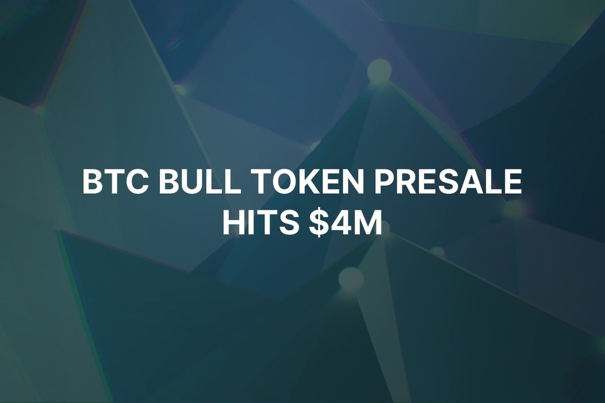 BTC Bull Token presale hits M, offers Bitcoin airdrops and deflationary mechanism