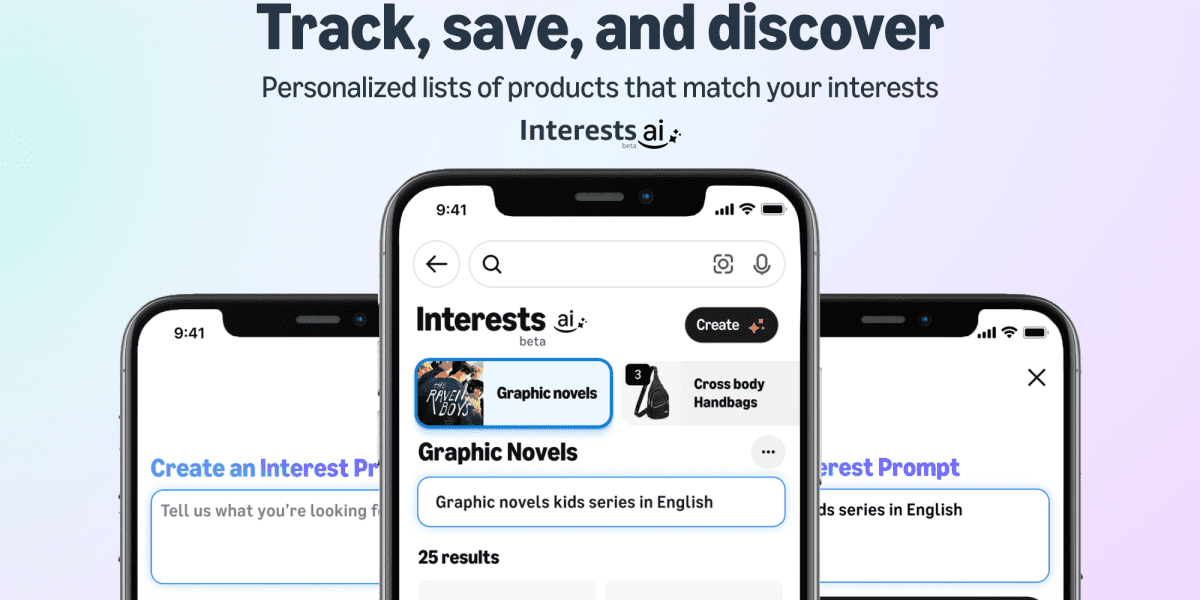 Amazon’s new AI feature ‘Interests’ let’s customers describe their shopping needs Amazon’s new AI feature ‘Interests’ let’s customers describe their shopping needs
