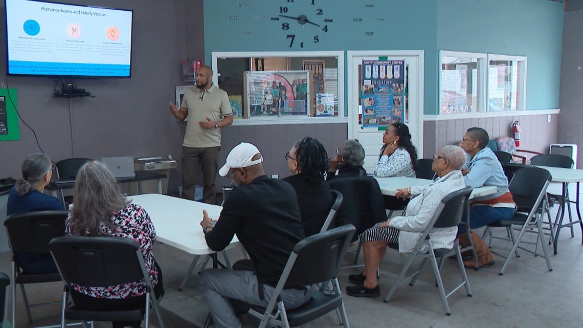 Seniors learn to protect themselves against AI scams Seniors learn to protect themselves against AI scams