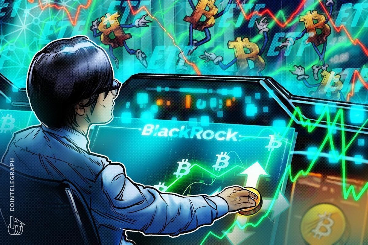 BlackRock’s Bitcoin ETF posts 6M inflows, longest inflow streak in 2025 BlackRock’s Bitcoin ETF posts 6M inflows, longest inflow streak in 2025