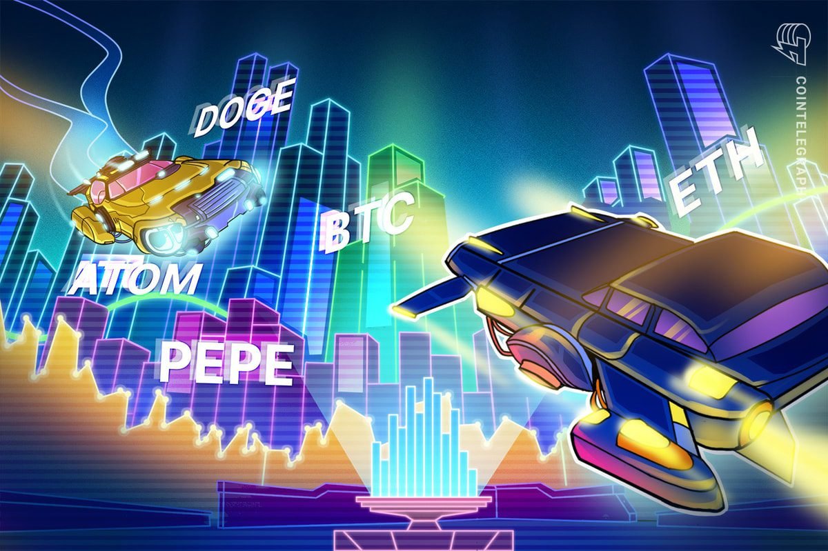Bitcoin price inches closer to new all-time high as ETH, DOGE, PEPE and ATOM rally Bitcoin price inches closer to new all-time high as ETH, DOGE, PEPE and ATOM rally