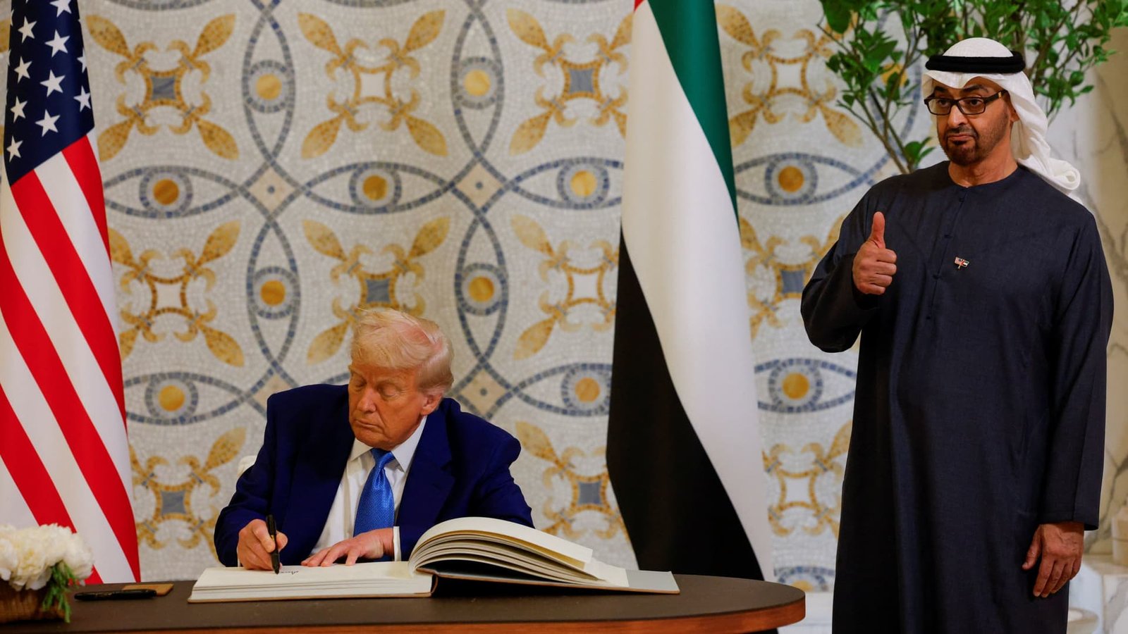 U.S., UAE agree on path for Emirates to buy top American AI chips, Trump says U.S., UAE agree on path for Emirates to buy top American AI chips, Trump says