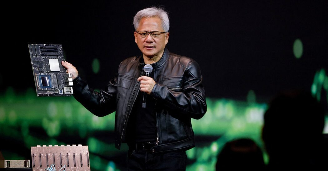 Nvidia’s Chief Says U.S. Chip Controls on China Have Backfired Nvidia’s Chief Says U.S. Chip Controls on China Have Backfired