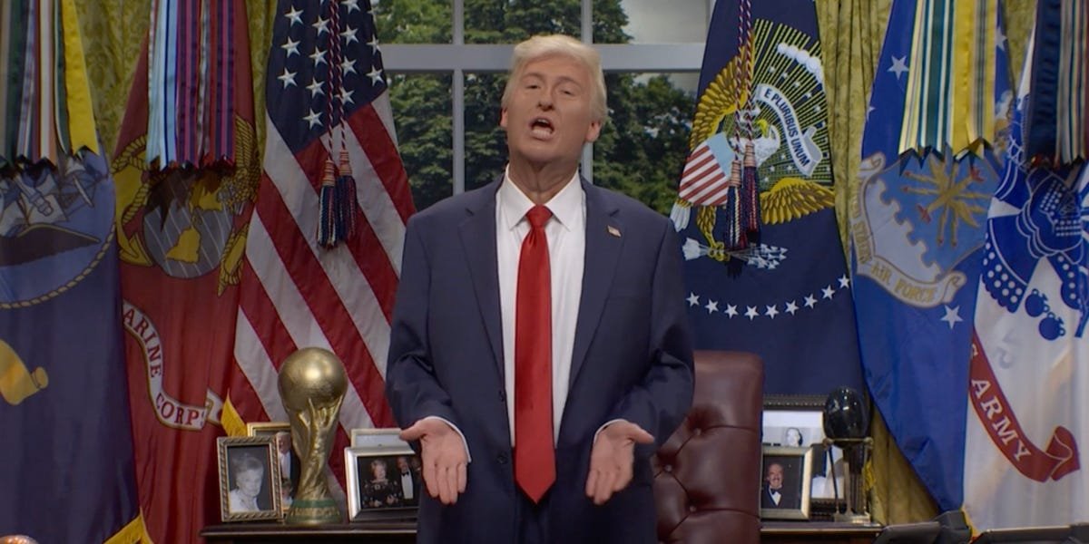 ‘Saturday Night Live’ Roasts AI Image of Trump As the Pope