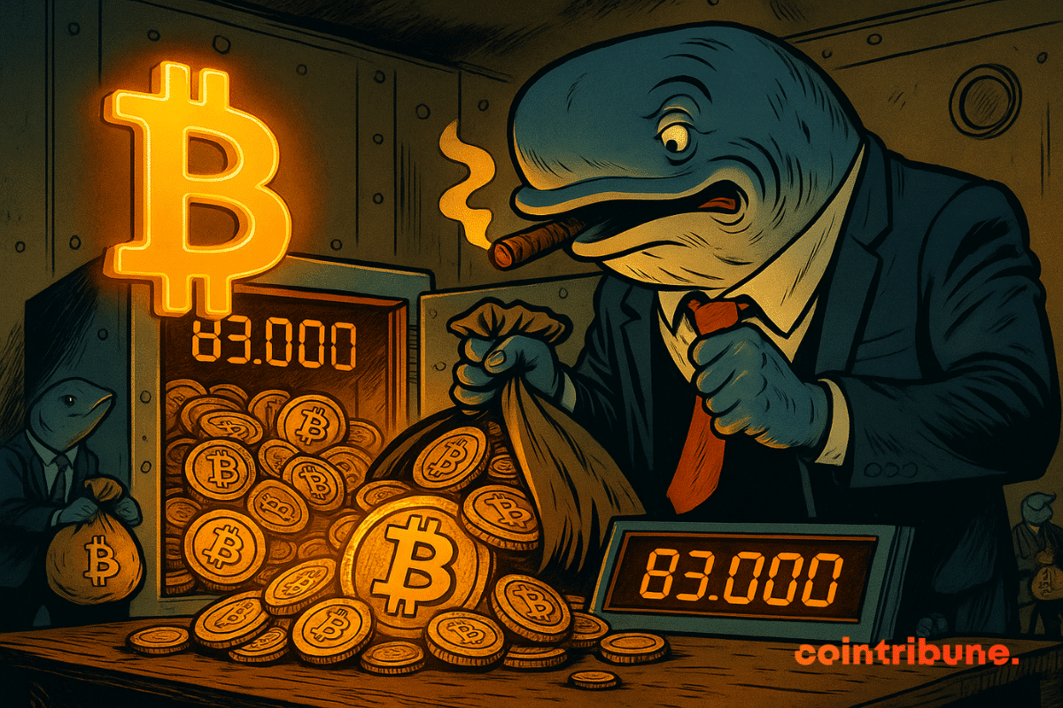 Whales Scoop Up 83,000 BTC in One Month as Supply Dries Up Whales Scoop Up 83,000 BTC in One Month as Supply Dries Up