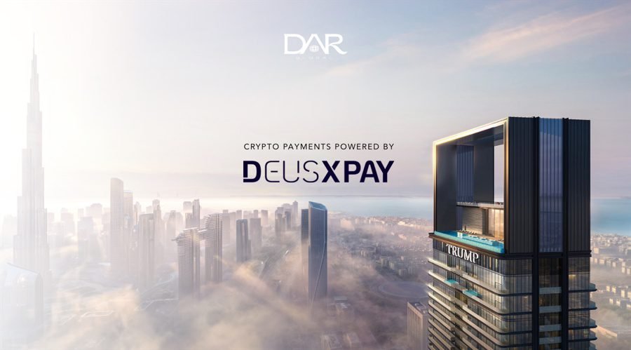 Trump Tower Dubai Embraces Cryptocurrency Payments via Deus X Pay Trump Tower Dubai Embraces Cryptocurrency Payments via Deus X Pay