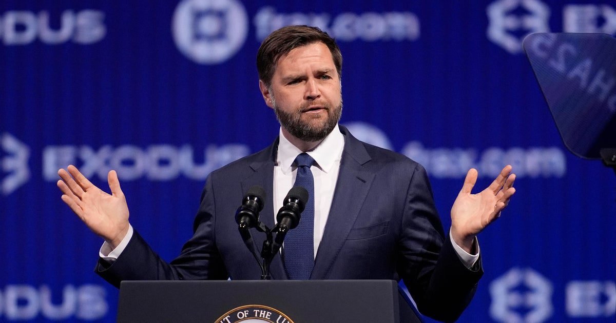 JD Vance says “crypto finally has a champion” in the White House during Bitcoin conference speech JD Vance says “crypto finally has a champion” in the White House during Bitcoin conference speech