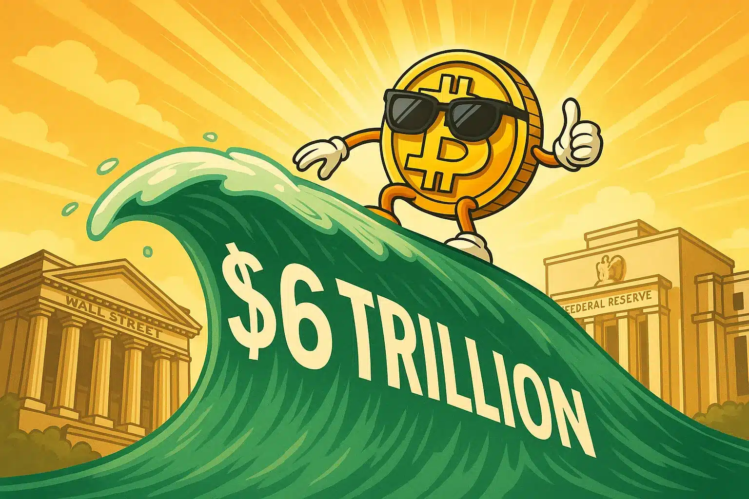 Bitcoin Testing 0,000 Mark as  Trillion Shockwave Looms Bitcoin Testing 0,000 Mark as  Trillion Shockwave Looms