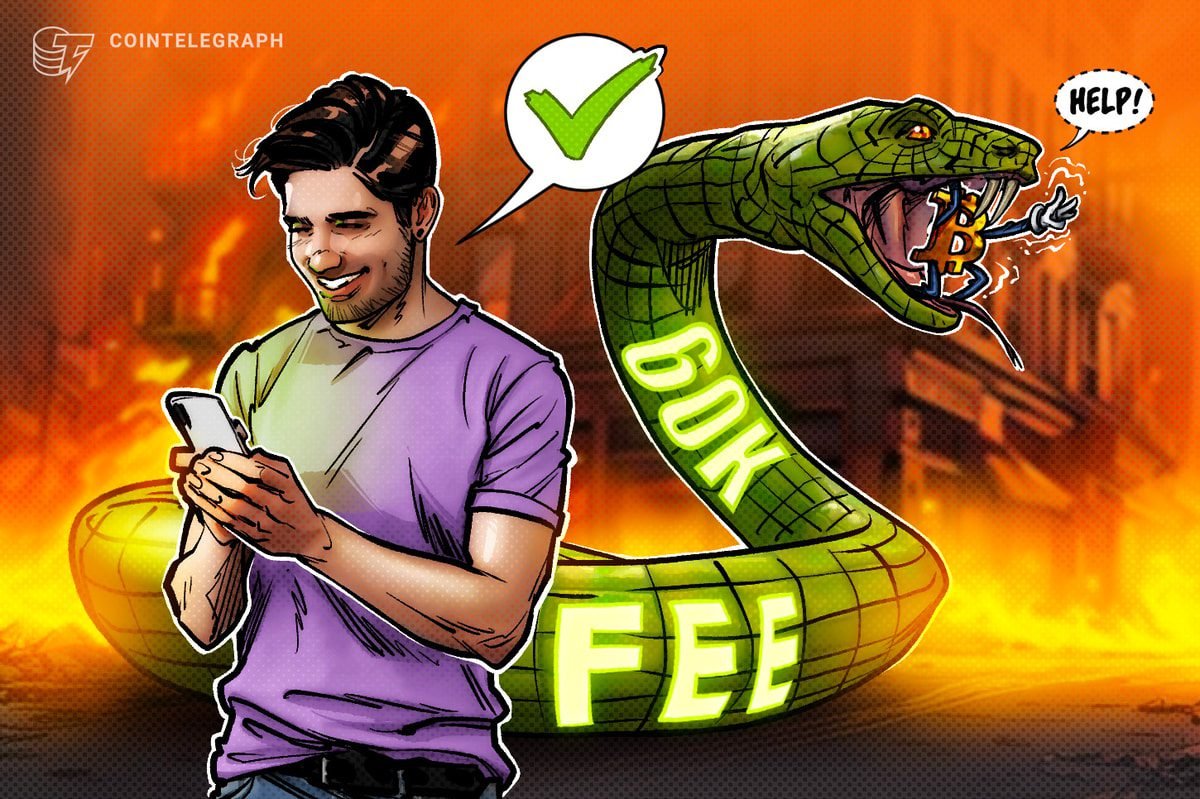 Bitcoin User Accidentally Sent ,000 in Fees—Don’t Make the Same Mistake Bitcoin User Accidentally Sent ,000 in Fees—Don’t Make the Same Mistake