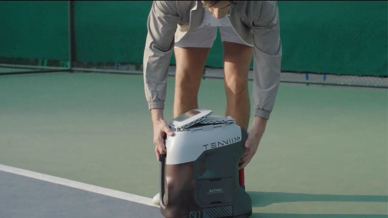Tenniix AI tennis robot offers reliable practice partner for all skill levels Tenniix AI tennis robot offers reliable practice partner for all skill levels