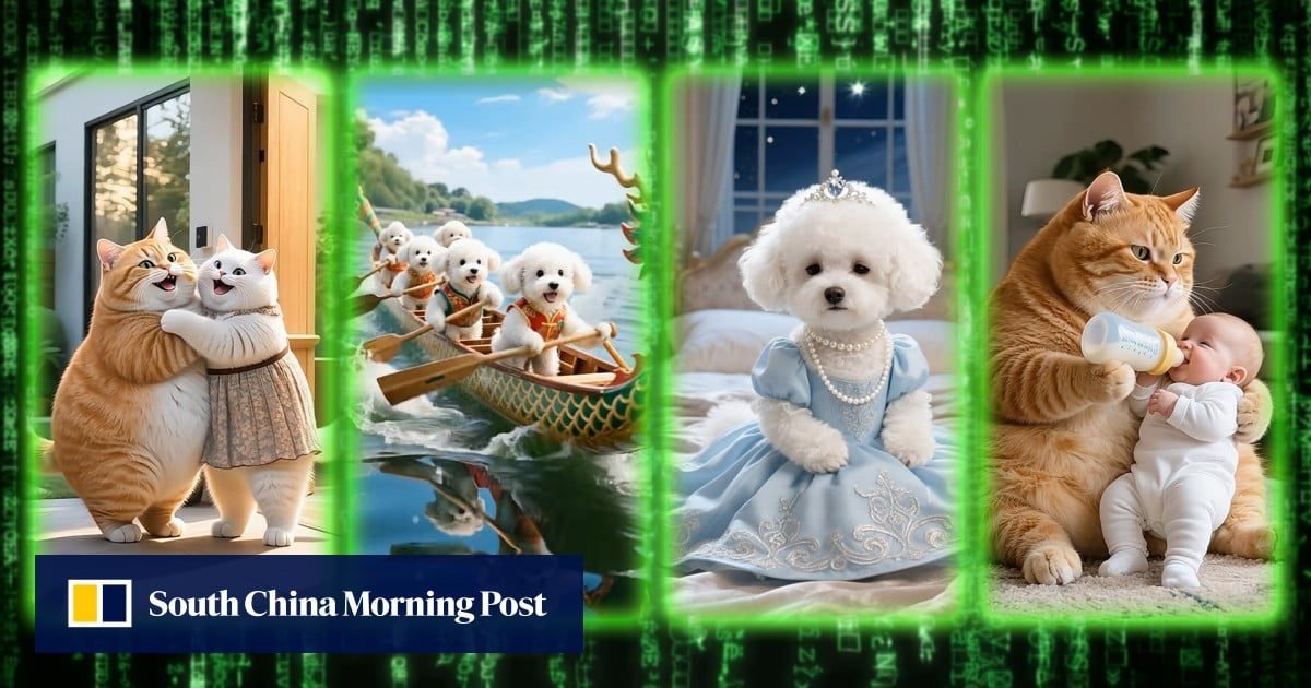 China’s AI-generated pet dramas take the internet by storm, with one amassing 100 million views. China’s AI-generated pet dramas take the internet by storm, with one amassing 100 million views.
