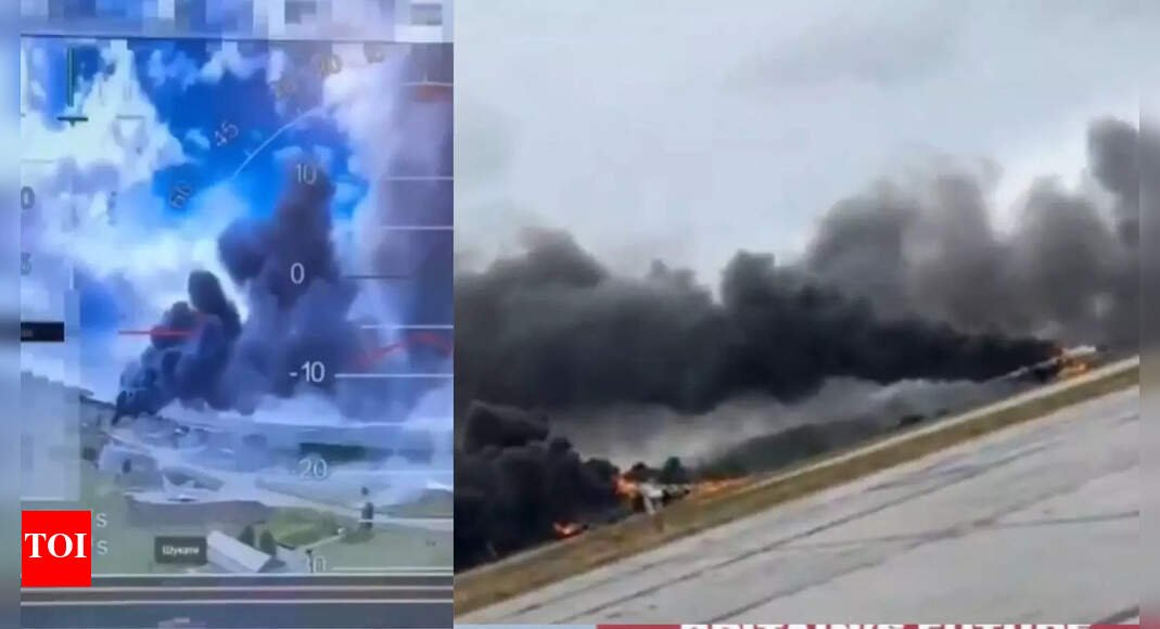 Operation Spider Web: How Ukraine reportedly used AI drone sorties worth 10 iPhone 16 Pro to target Russian bomber aircrafts Operation Spider Web: How Ukraine reportedly used AI drone sorties worth 10 iPhone 16 Pro to target Russian bomber aircrafts