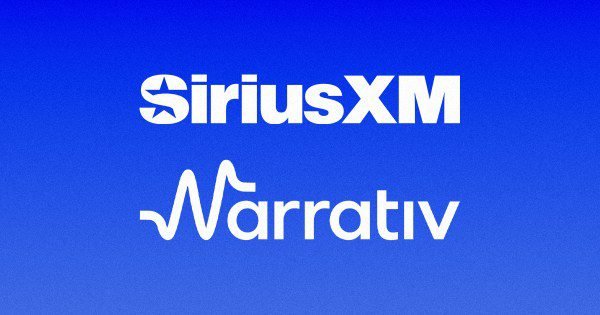 SiriusXM and Narrativ Partner on AI Voice Replication for Audio Ads