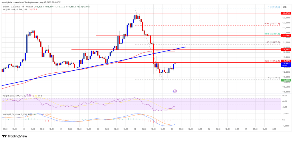 Bitcoin Price Slides 4% After Strong Rally – Correction or Pause? Bitcoin Price Slides 4% After Strong Rally – Correction or Pause?