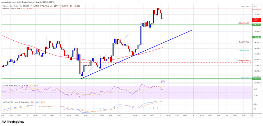 Bitcoin Price Roars Awake – 0K Within Striking Distance Bitcoin Price Roars Awake – 0K Within Striking Distance