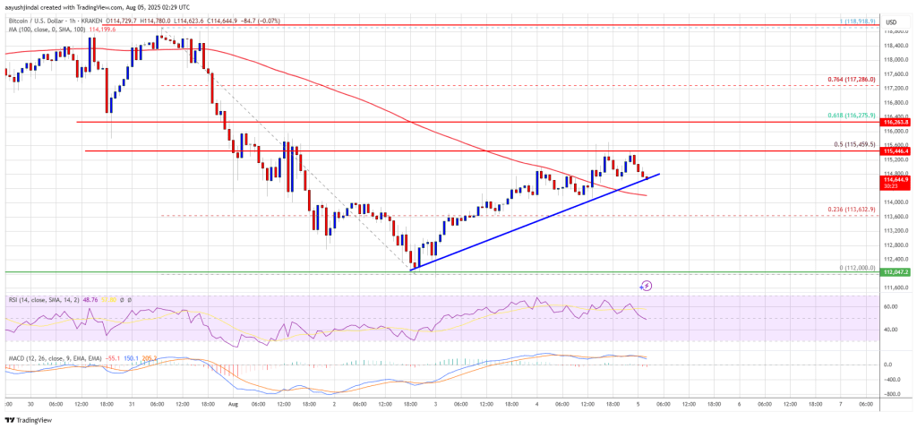 Bitcoin Price Regains Strength – Can the Rebound Turn Explosive? Bitcoin Price Regains Strength – Can the Rebound Turn Explosive?