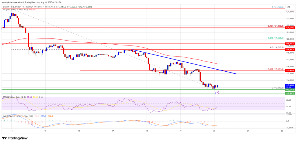 Bitcoin Extends Slide as Bears Tighten Grip on Price Action Bitcoin Extends Slide as Bears Tighten Grip on Price Action