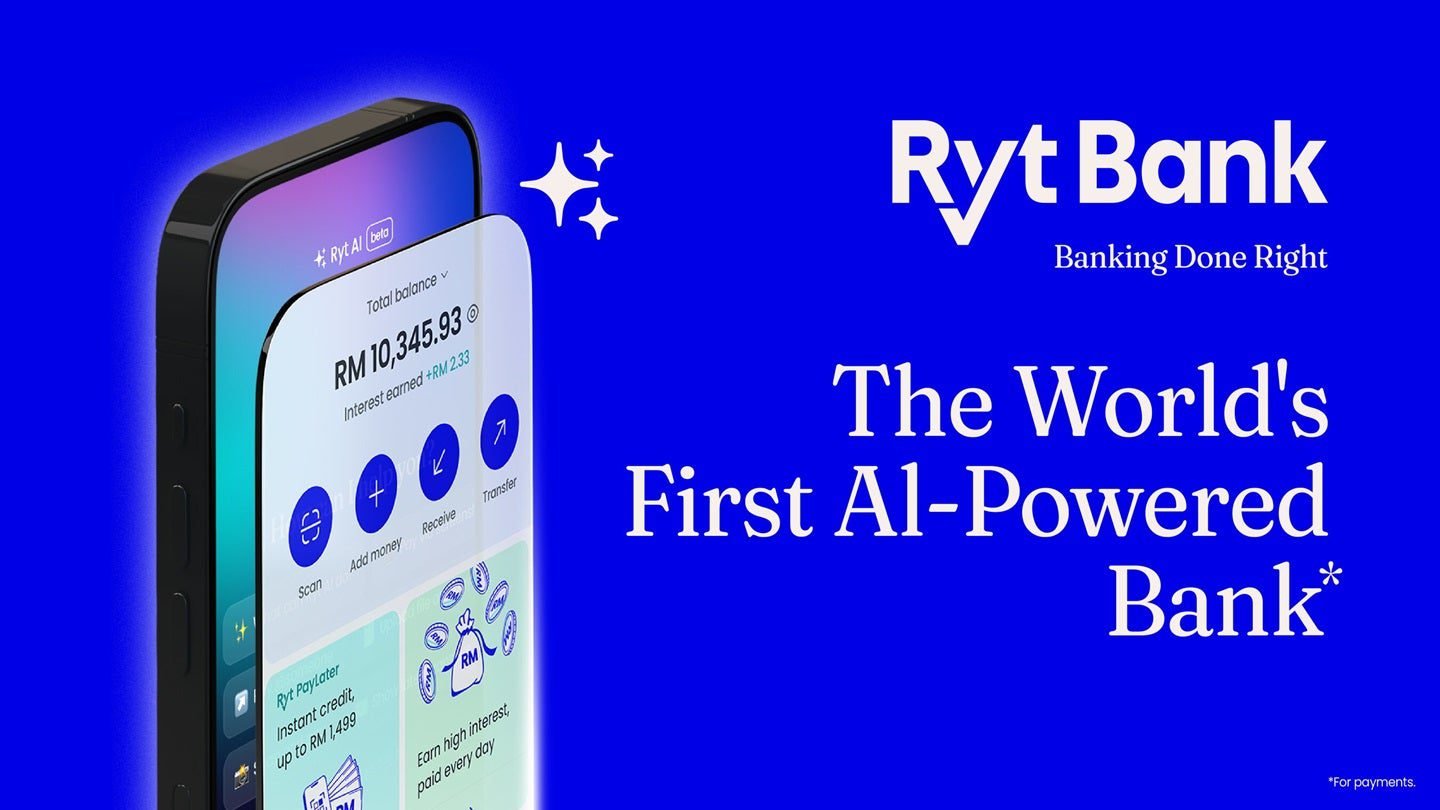 AI-powered Ryt Bank debuts in Malaysia AI-powered Ryt Bank debuts in Malaysia