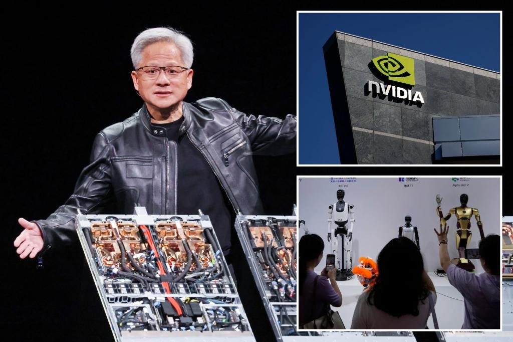 Nvidia shares sink as lackluster outlook sparks worries about an AI slowdown Nvidia shares sink as lackluster outlook sparks worries about an AI slowdown