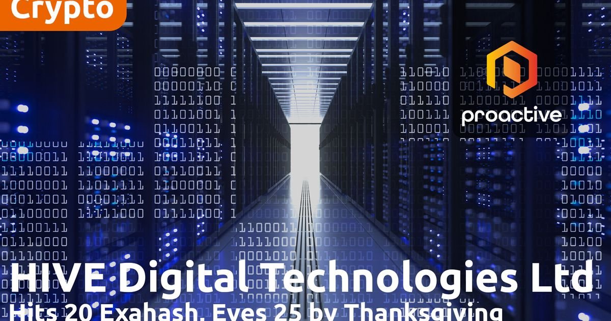 HIVE Digital hits 20 EH/s global Bitcoin capacity as Paraguay Phase 3 moves toward completion HIVE Digital hits 20 EH/s global Bitcoin capacity as Paraguay Phase 3 moves toward completion
