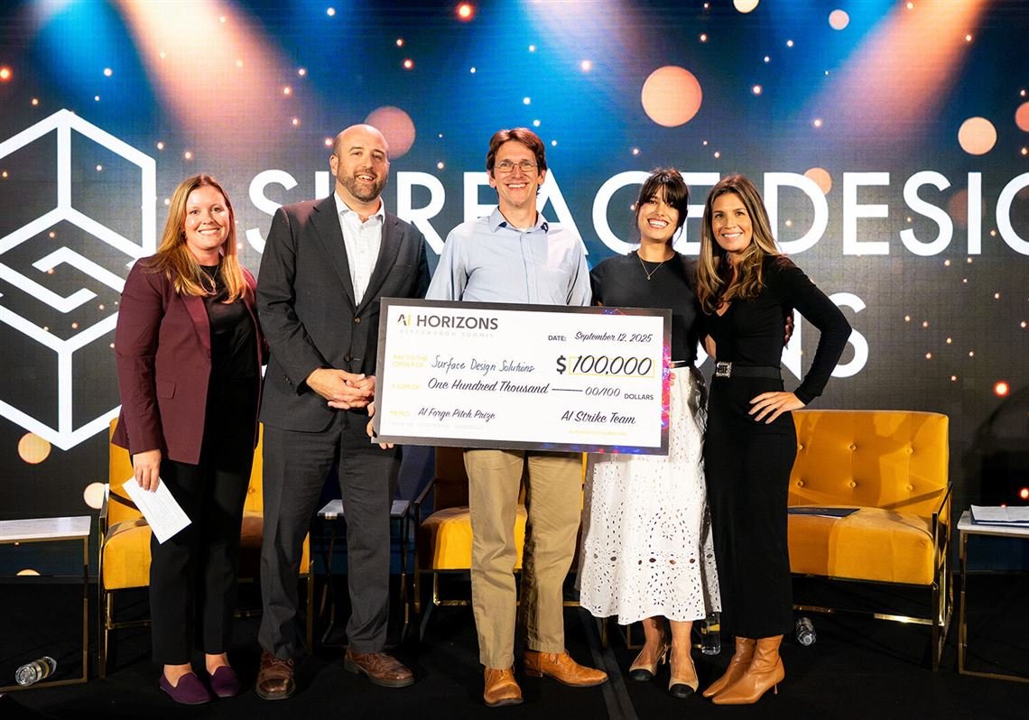 Pittsburgh startup Surface Design Solutions wins Forge AI Competition Pittsburgh startup Surface Design Solutions wins Forge AI Competition