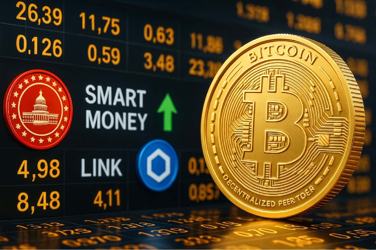 Bitcoin Price Eyes 5K as LINK Gains and .5M Presale Breaks Records