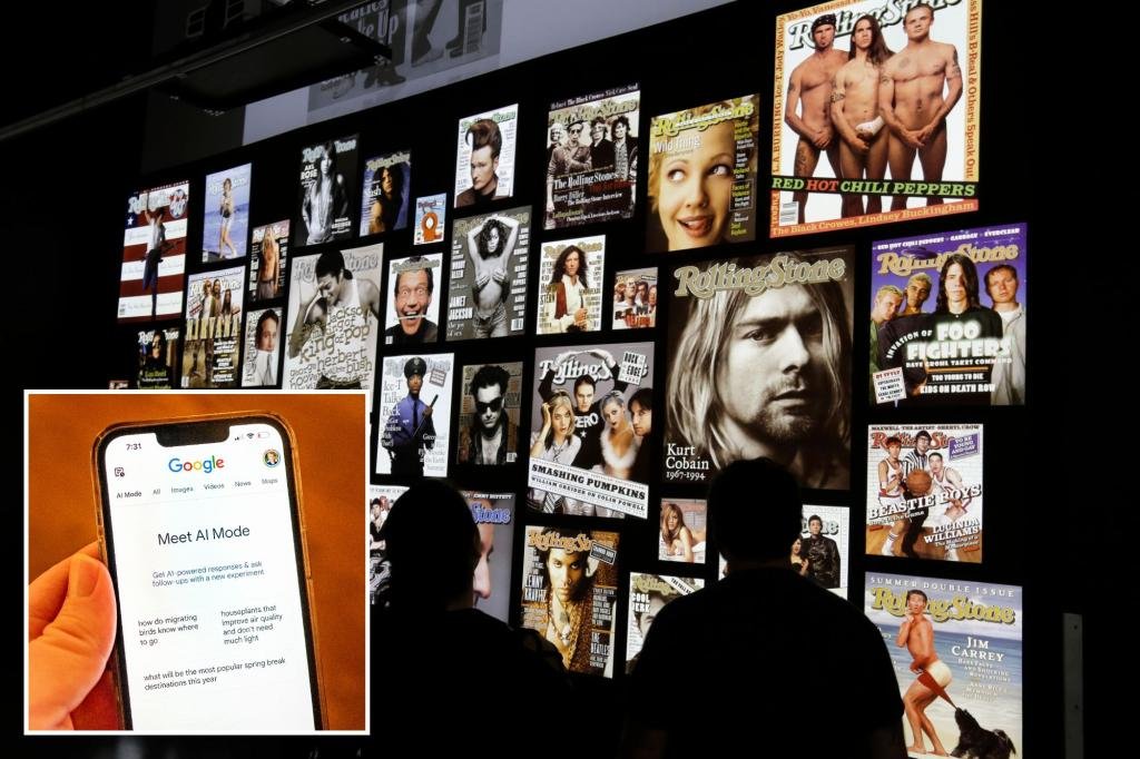 Rolling Stone parent Penske sues Google for ripping off articles in AI summaries Rolling Stone parent Penske sues Google for ripping off articles in AI summaries