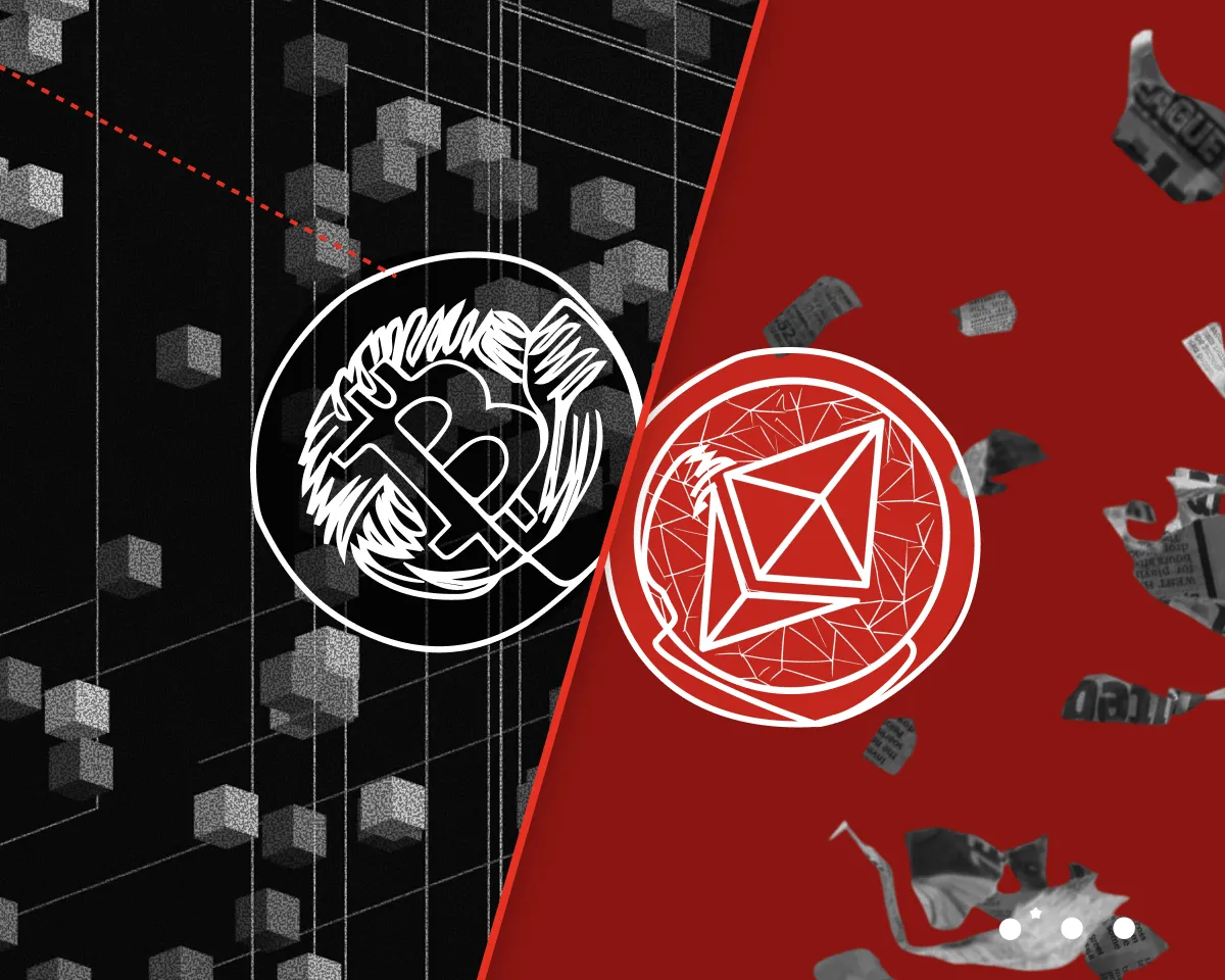 Bitcoin and ether: levels of decentralisation Bitcoin and ether: levels of decentralisation