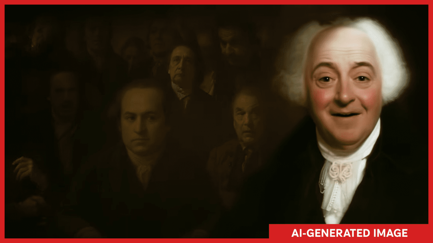 White House’s ‘Founders Museum’ blurs history, AI-generated fiction : NPR