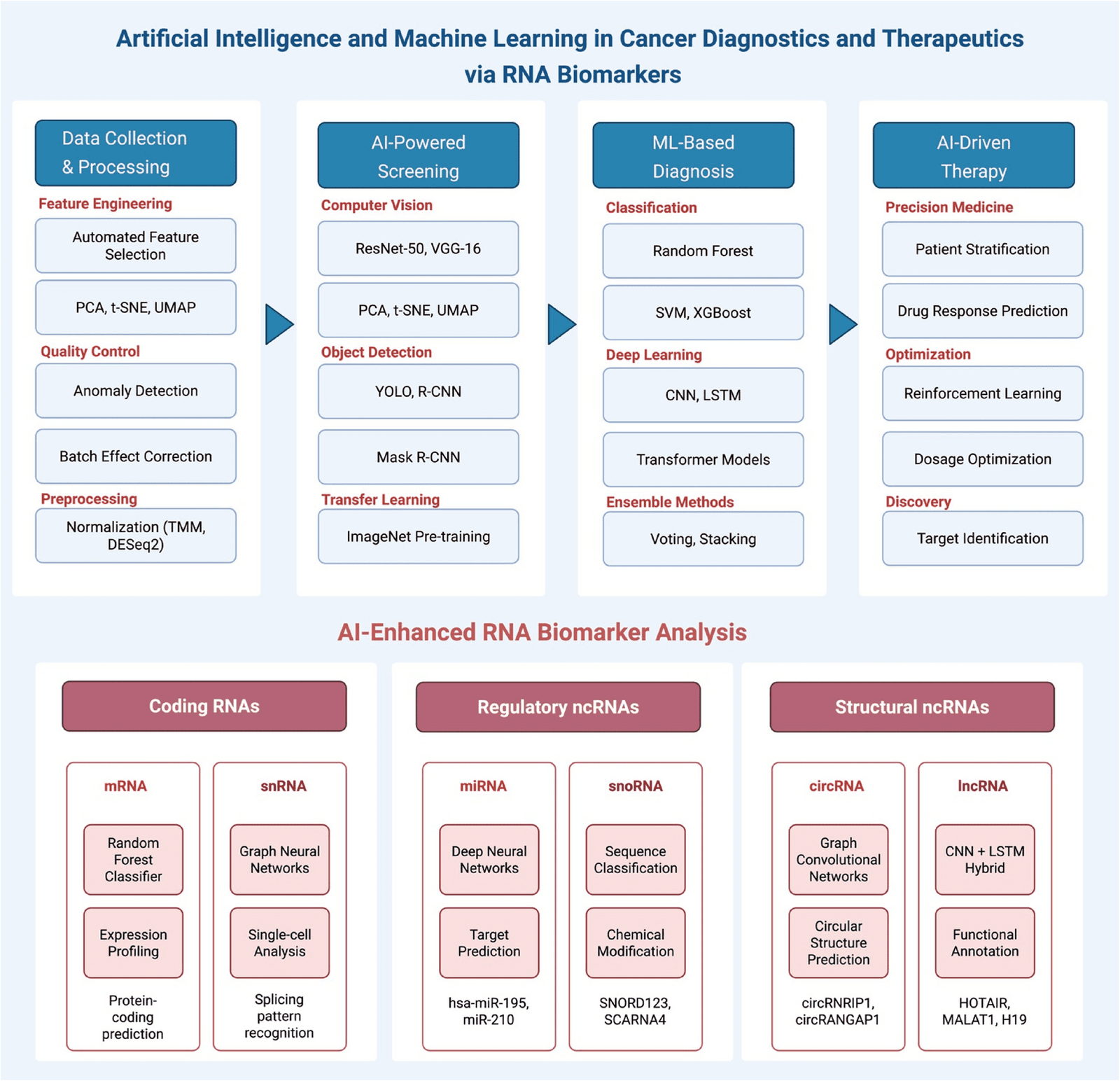 Integrating AI and RNA biomarkers in cancer: advances in diagnostics and targeted therapies | Cell Communication and Signaling Integrating AI and RNA biomarkers in cancer: advances in diagnostics and targeted therapies | Cell Communication and Signaling