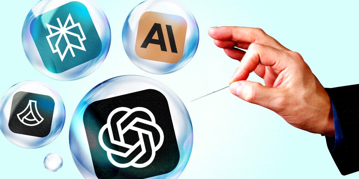 Debate Over Whether AI Is Fueling a Stock-Market Bubble, Possible Crash