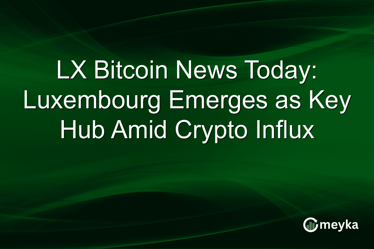 LX Bitcoin News Today: Luxembourg Emerges as Key Hub Amid Crypto Influx LX Bitcoin News Today: Luxembourg Emerges as Key Hub Amid Crypto Influx