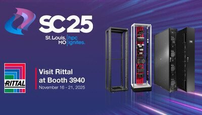 Rittal LLC to Present Integrated IT Infrastructure and AI-Ready Cooling at SC25, St. Louis