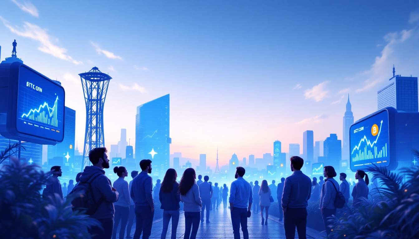 What does Bitcoin’s social sentiment indicate?