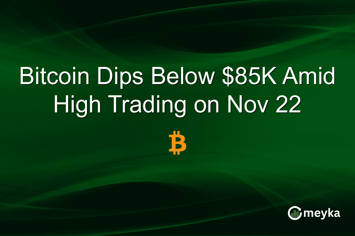Bitcoin Dips Below K Amid High Trading on Nov 22