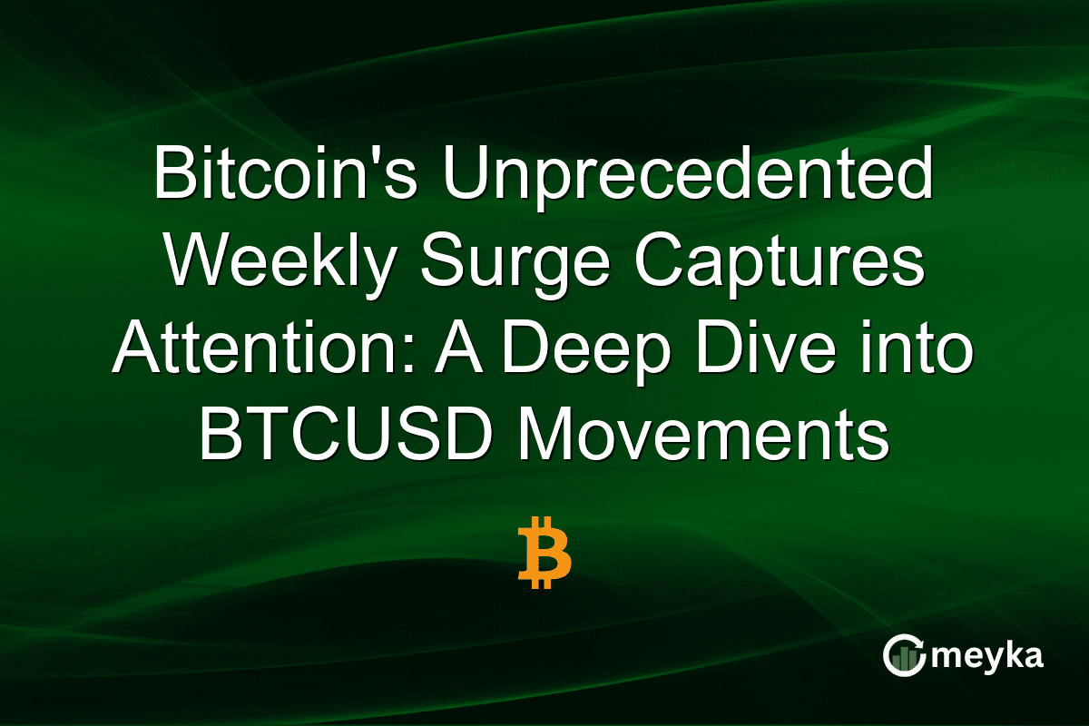 Bitcoin’s Unprecedented Weekly Surge Captures Attention: A Deep Dive into BTCUSD Movements Bitcoin’s Unprecedented Weekly Surge Captures Attention: A Deep Dive into BTCUSD Movements