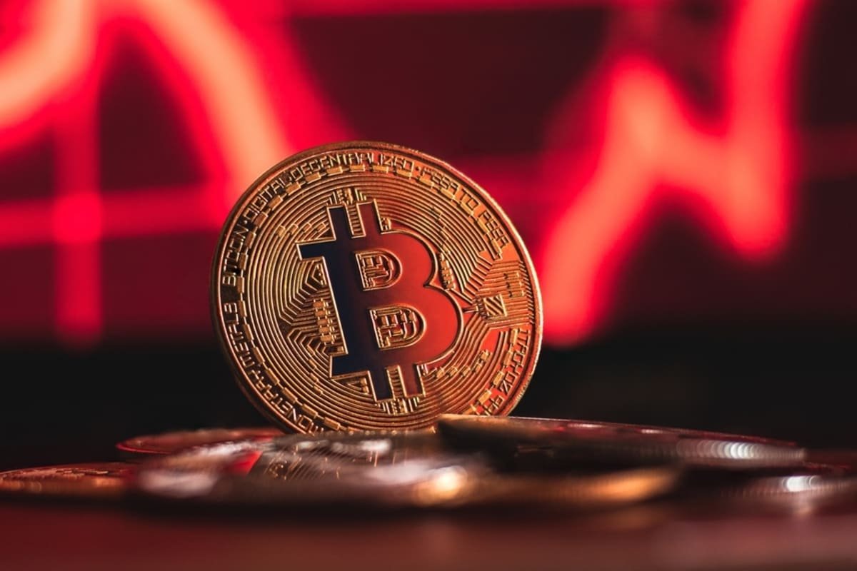 Bitcoin price falls over 4 percent as investor appetite for risk assets eases