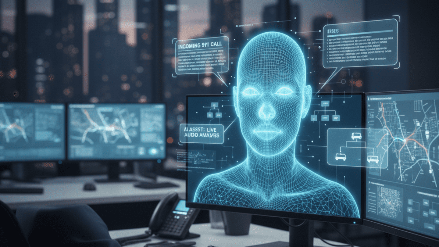 AI call automation for 911 centers to reduce 911 call volume strain